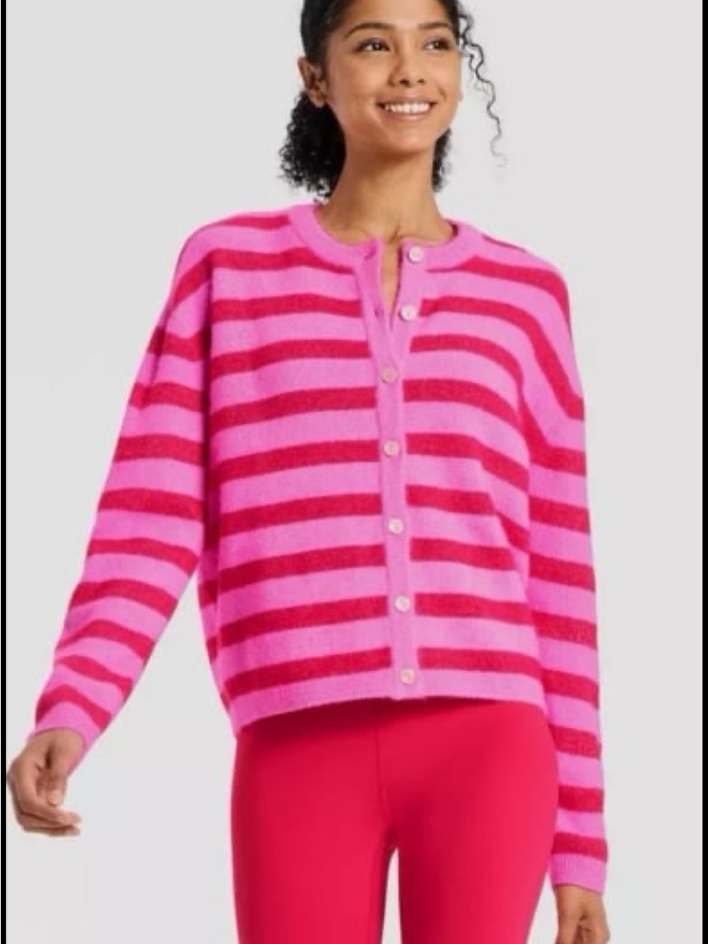 JoyLab Button-Up Cardigan
